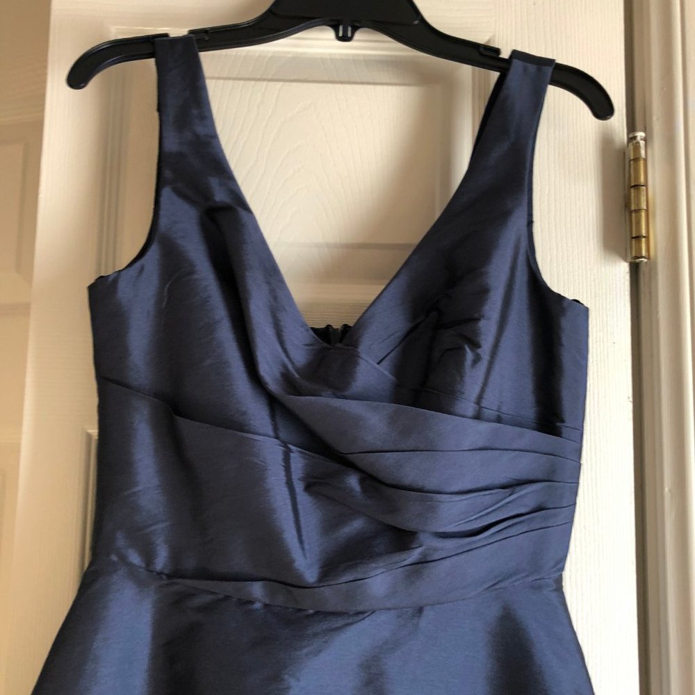 Blue Mid Length Alfred Sung Dress